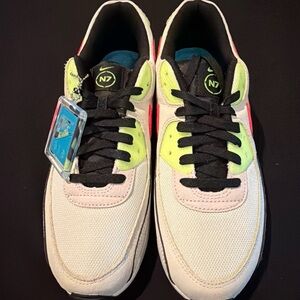 Nike Air Max 90 N7 Spruce Aura/Flash Crimson NBY CV0264-001 Men’s Size 12 NWOB